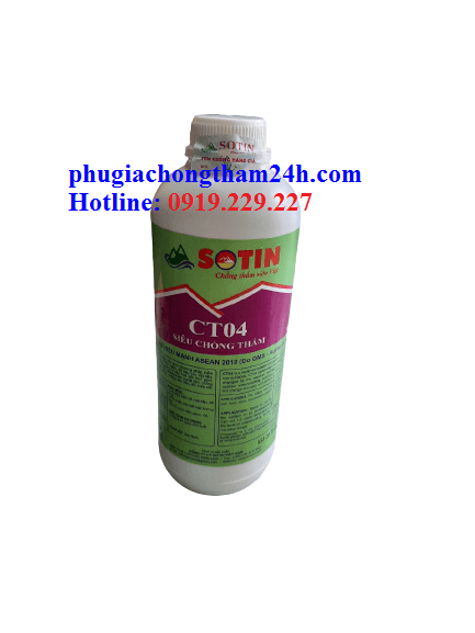 Sotin CT04 1 lít  chống thấm không màu