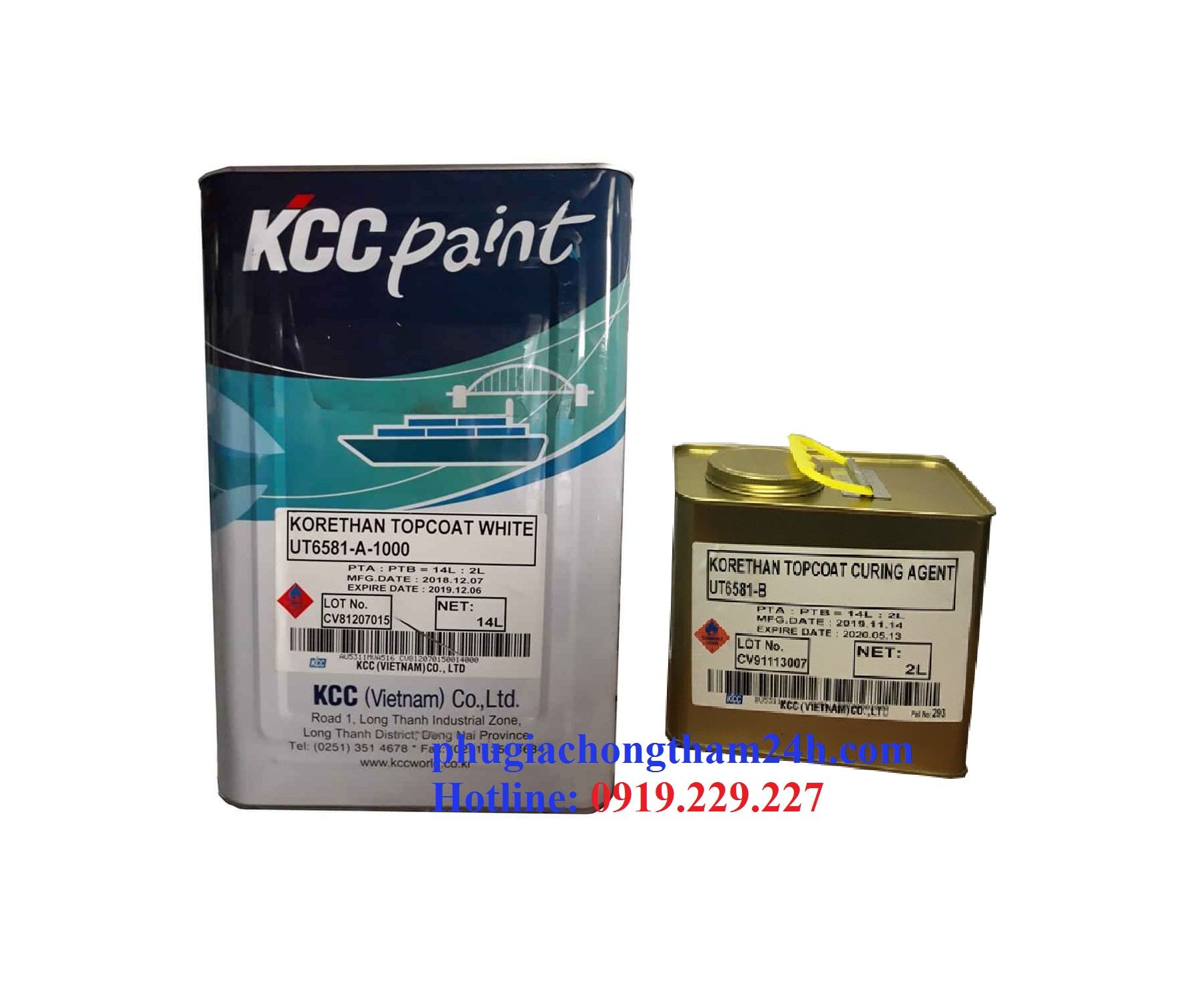 Sơn epoxy KCC UT6581