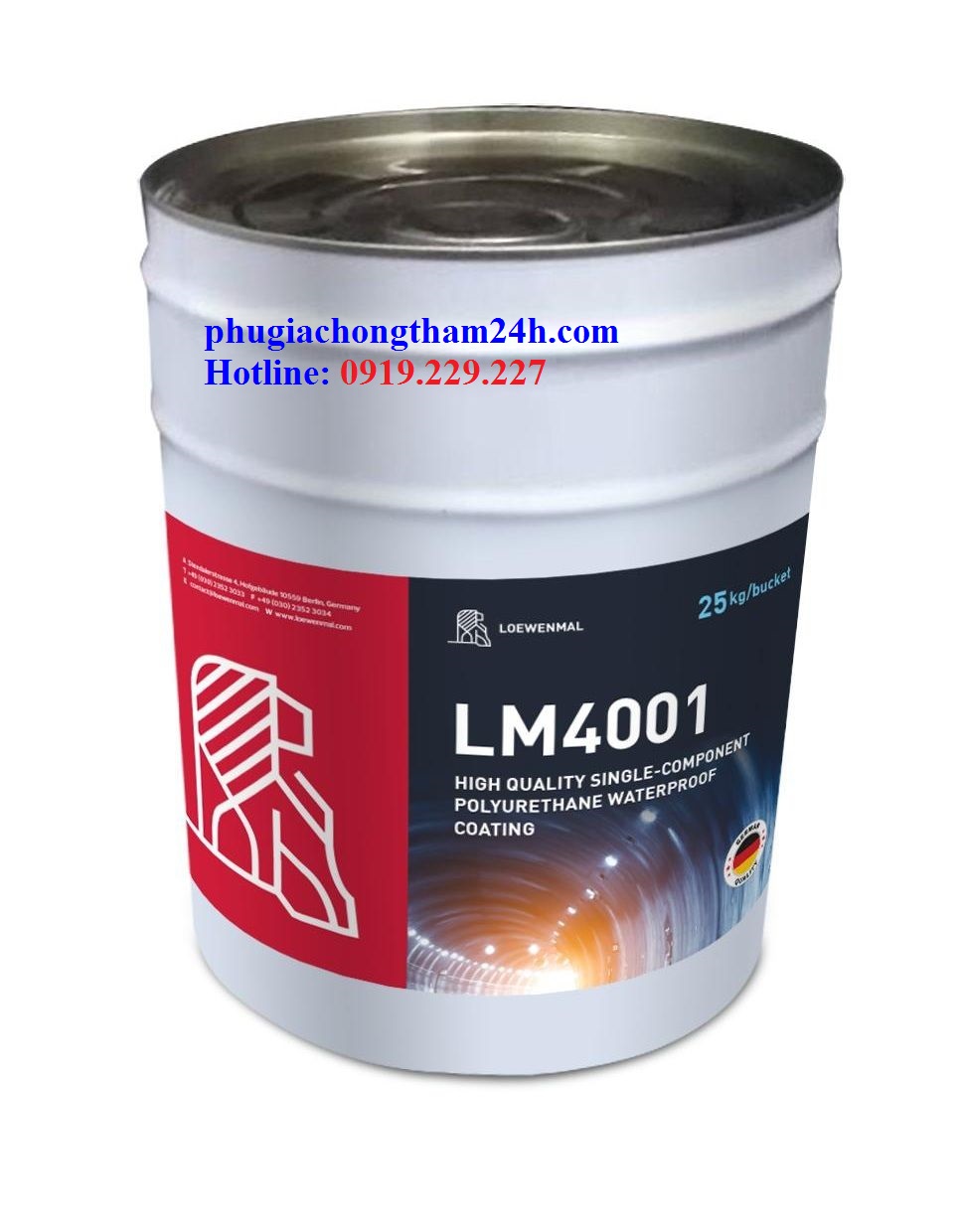 Chất chống thấm LOEWENMAL LM4001 thùng 25kg