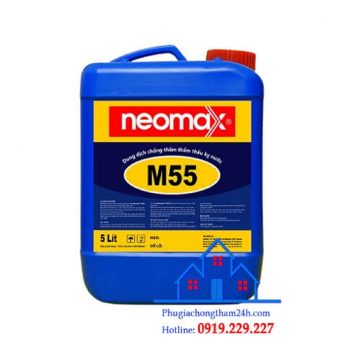 Neomax M55 Dung Dịch Chống Thấm Thẩm Thấu Trong Suốt Phụ Gia Chống