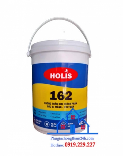 Holis 162 Chống thấm 2 thành phần gốc xi măng polymer