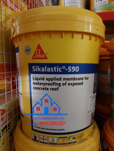 Sikalastic 590 Hợp chất chống thấm lỏng gốc PU-Acrylic