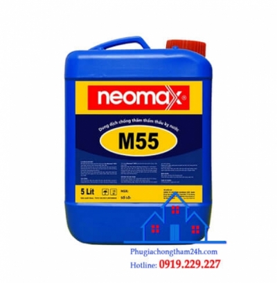 Neomax M55 - Dung dịch chống thấm thẩm thấu trong suốt