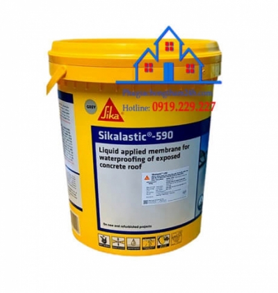 Sikalastic 590 Hợp chất chống thấm lỏng gốc PU-Acrylic