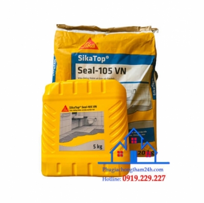 Sikatop Seal 105 Vữa chống thấm và bảo vệ đàn hồi
