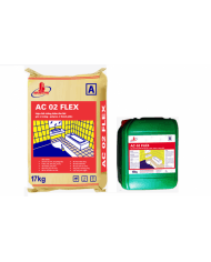 AC 02 flex - Hợp chất chống thấm đàn hồi gốc xi măng - Polyme