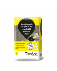 Keo dán gạch Weber Tai Thick - chuyên dùng cho lát sàn