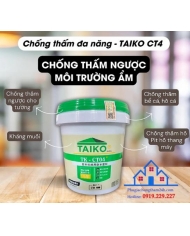 Taiko CT04 - Keo chống thấm bề mặt ẩm sàn mái, tường ngoài, gạch men