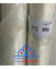 Vải thủy tinh 2×2 80G/M2 gia cường chống thấm made in China