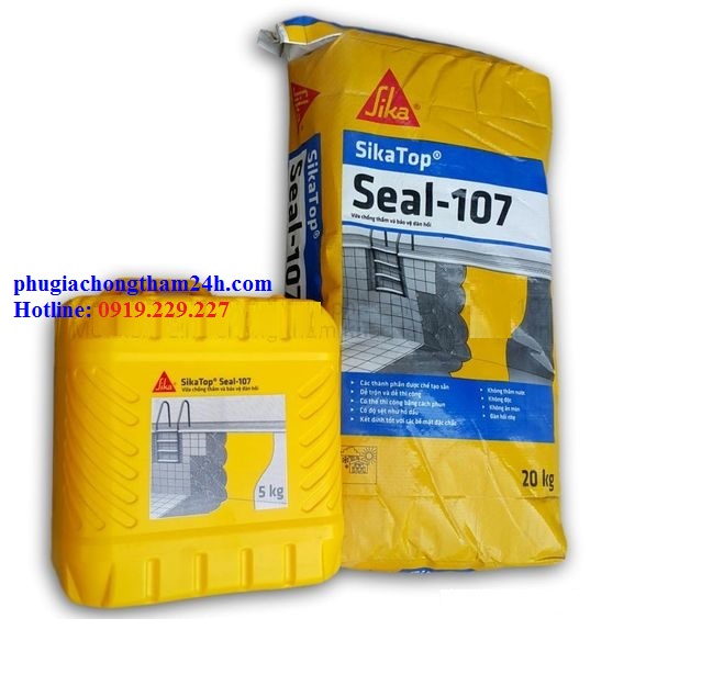 sikatop seal 107 chống thấm 2 thành phần gốc xi măng 25kg/ bộ