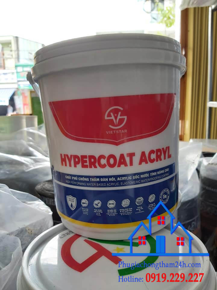 Chất phủ chống thấm gốc Acrylic