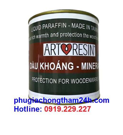 Dầu khoáng mineral oil cho gỗ