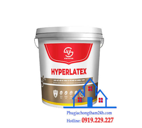 Hyperlatex Chất kết nối bê tông cũ với mới và chống thấm.