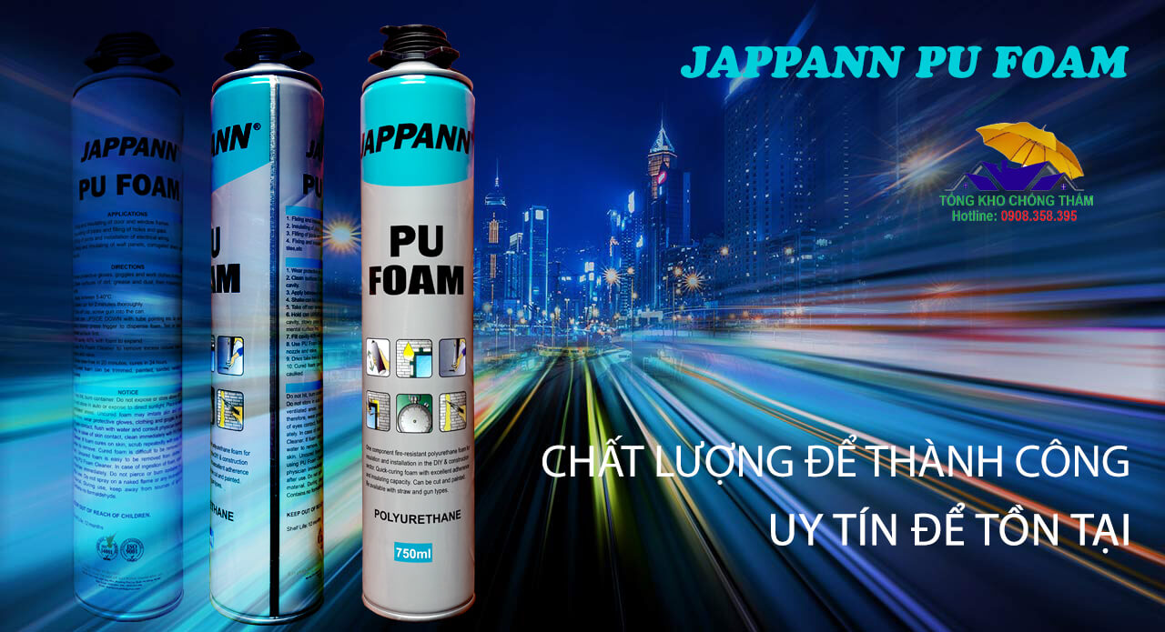 Keo bọt Jappann Foam chính hãng