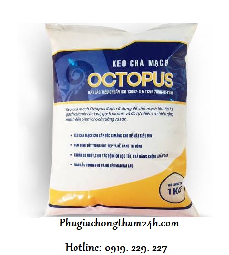 Keo chà mạch cao cấp Octopus C801