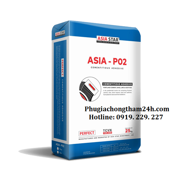 Keo dán gạch đá Asia P-02