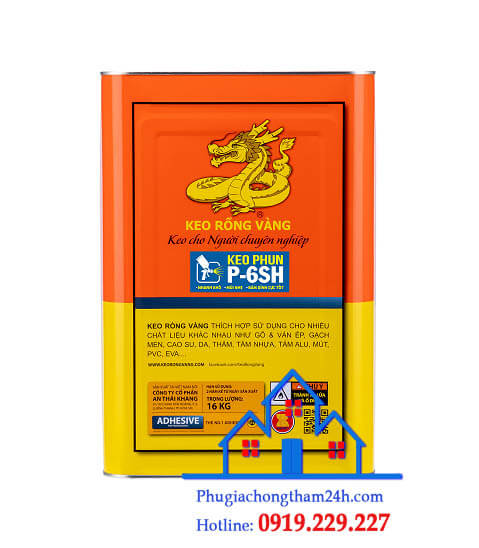 Keo phun rồng vàng P-6SH chất lượng cao