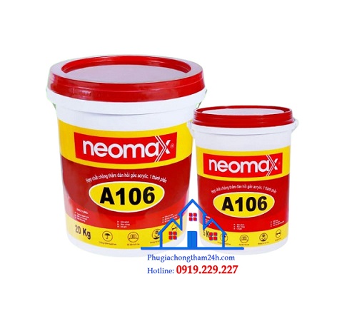 Neomax A106 Chống thấm đàn hồi, gốc nhựa acrylic