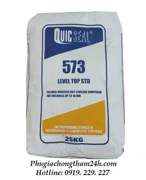 Quicseal 573 - Vữa tự san phẳng gốc xi măng