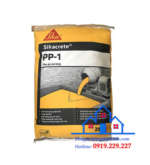 Sikacrete PP1 - Phụ gia chống thấm bê tông dạng bột
