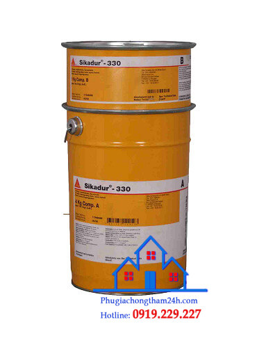 Sikadur 330 Nhựa Epoxy 2 thành phần dùng để thấm chèn