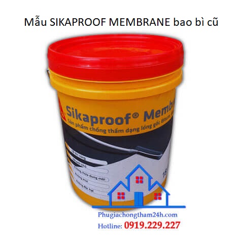 SIKAPROOF MEMBRANE bao bì cũ thùng 18kg