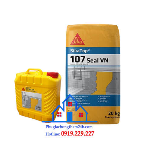  SikaTop 107 Seal Vữa chống thấm và bảo vệ đàn hồi