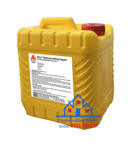 Sika Waterproofing Liquid Phụ gia chống thấm cho vữa