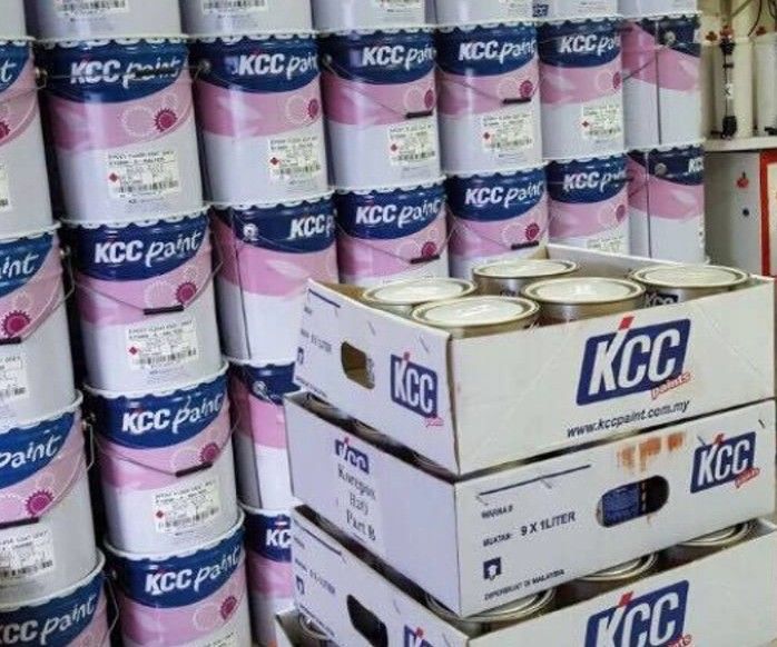 Sơn phủ epoxy KCC ET5660 - Màu vàng