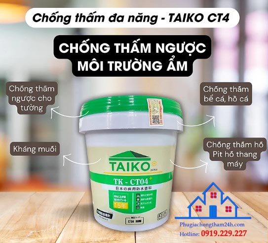 Sơn chống thấm ngược Taiko CT04