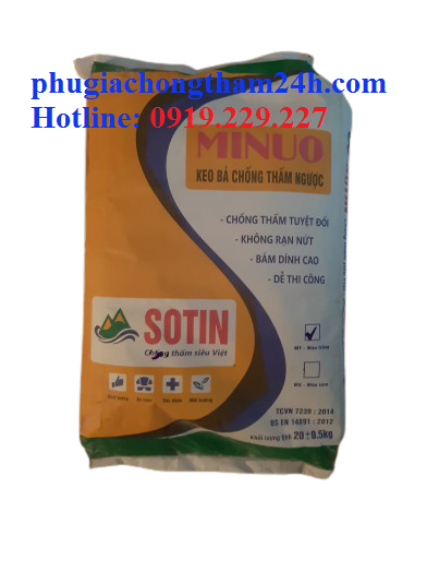 Sotin Minuo - Keo bả chống thấm ngược