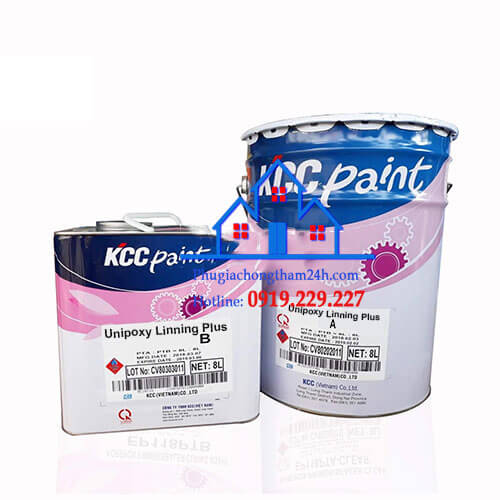 Unipoxy Lining Plus - Sơn epoxy tự cân bằng cao cấp hãng KCC Hàn Quốc