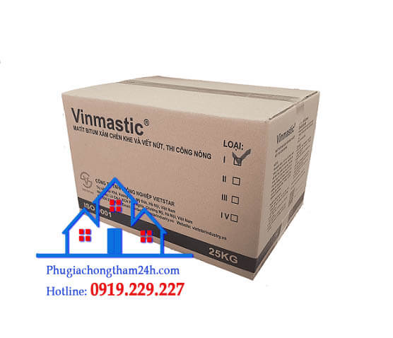 Vinmastic - Matit bitum xảm chèn khe và vết nứt