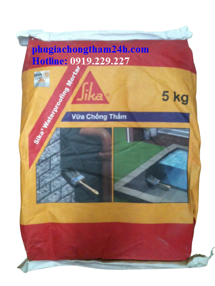 Xi măng chống thấm Sika Waterproofing Mortar